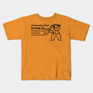 Go to Dice Jail Kids T-Shirt